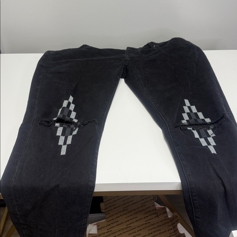 Purple Brand Black Jeans sz 38 - Picture 5 of 11